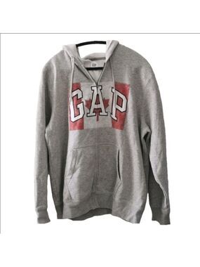 Mens Gap zip up hoodie, with Canadian 🇨🇦 flag. Size XL. EUC